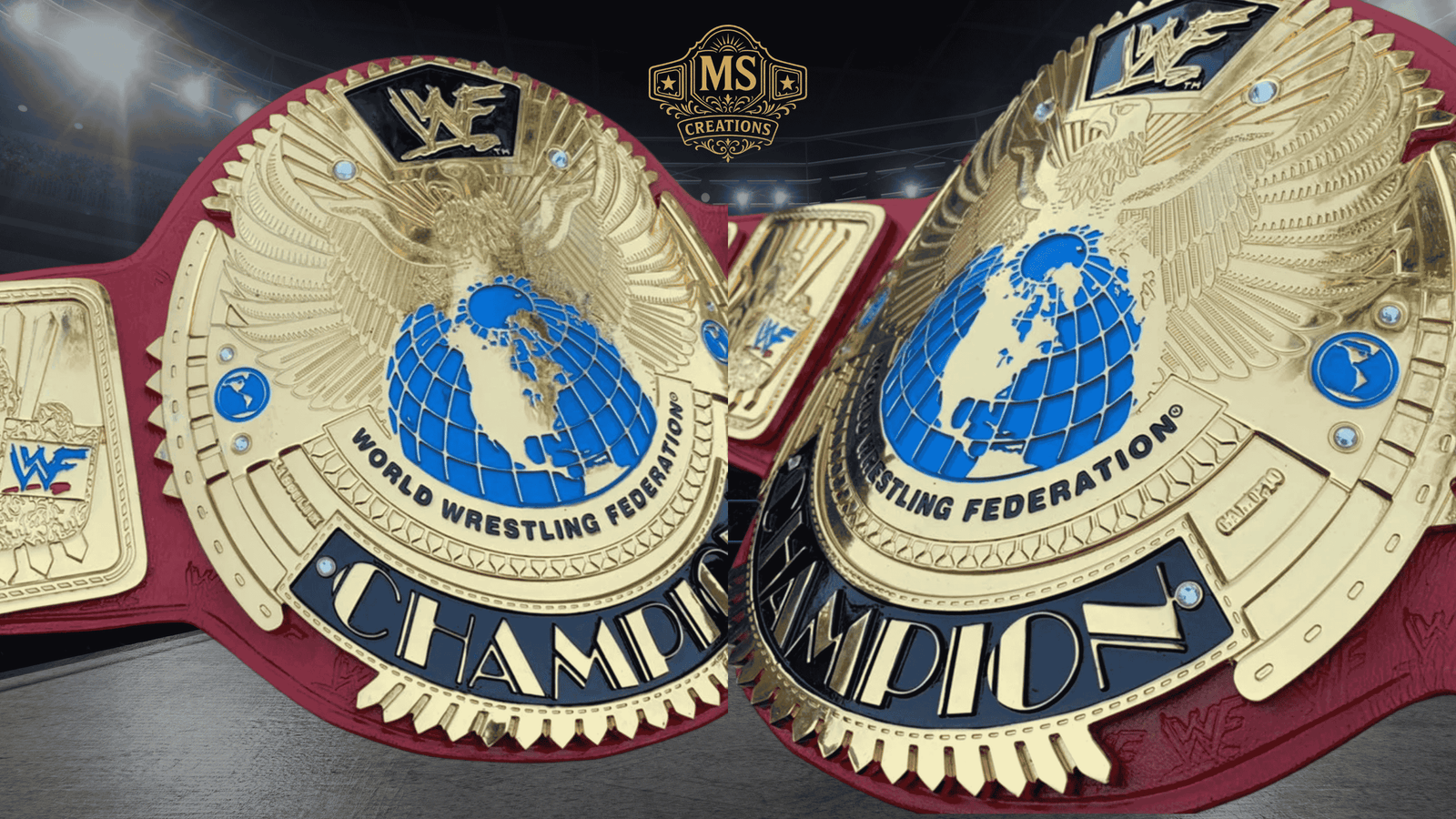 wwf winged eagle belt