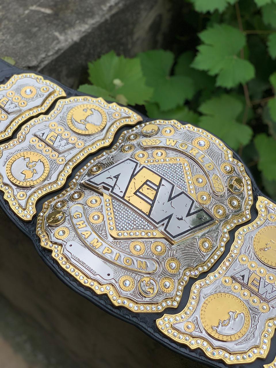 AEW World Title replica belt, photo 22