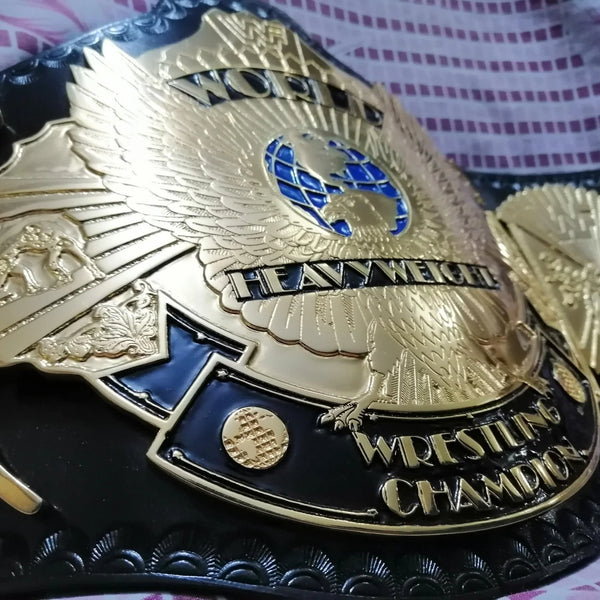WWF WINGED EAGLE 24K GOLD Championship Title Belt