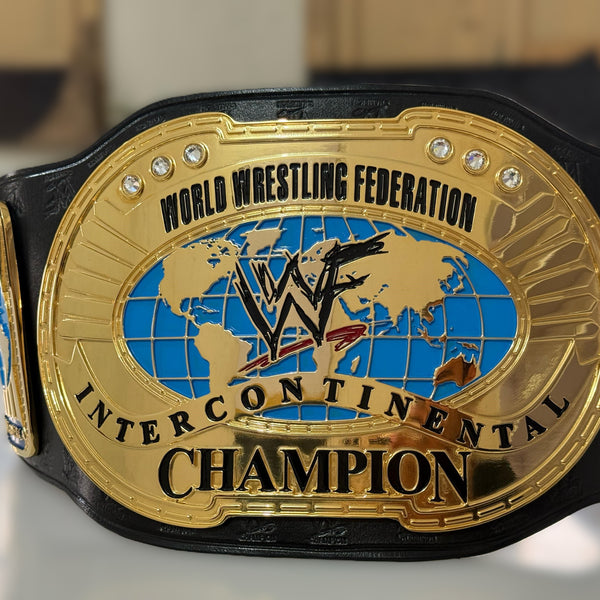 WWF OVAL INTERCONTINENTAL CHAMPIONSHIP BELT