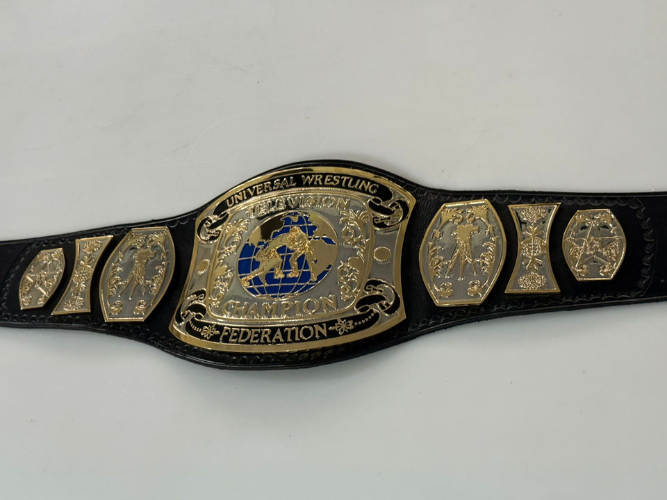 UWF Television Championship replica belt, photo 3