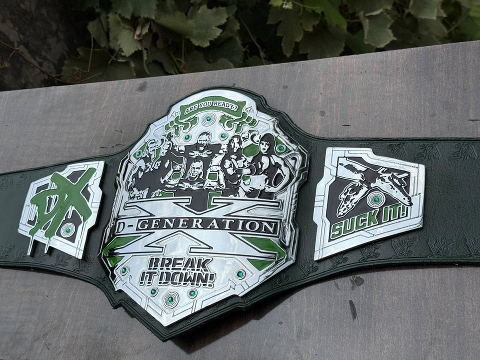 D-Generation X Wrestling Championship replica belt, photo 7