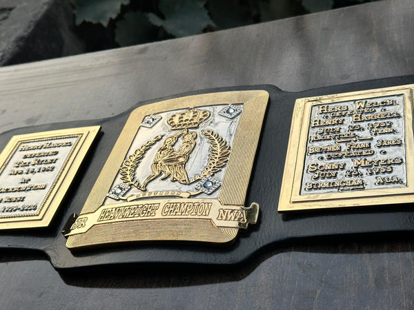 NWA JR HEAVYWEIGHT CHAMPION BELT