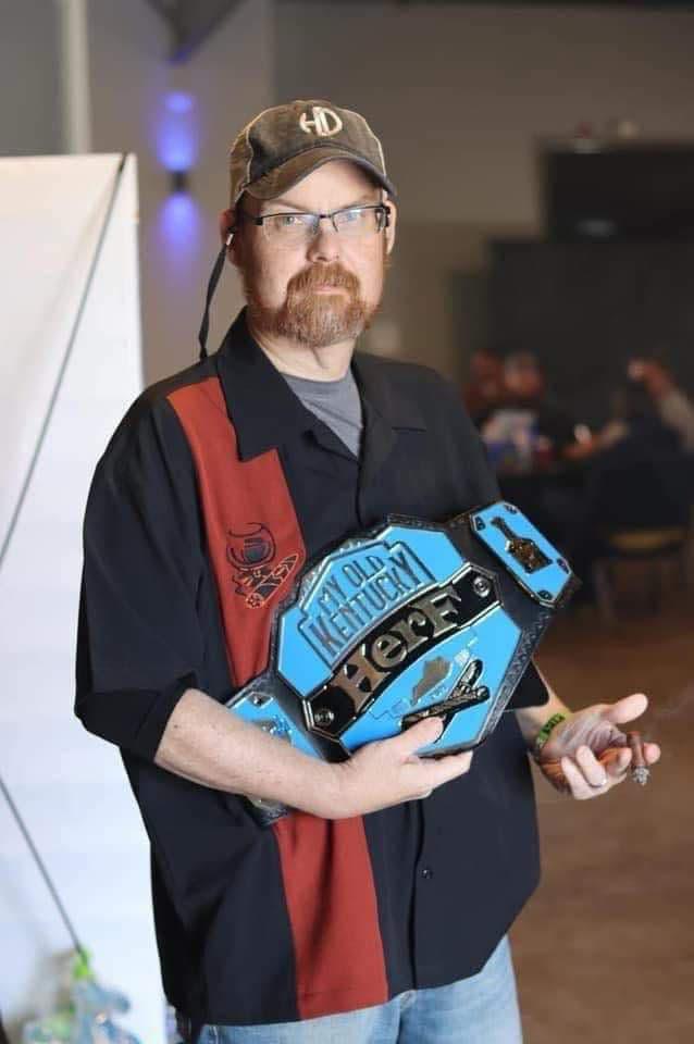 Josh with an MS Belts championship