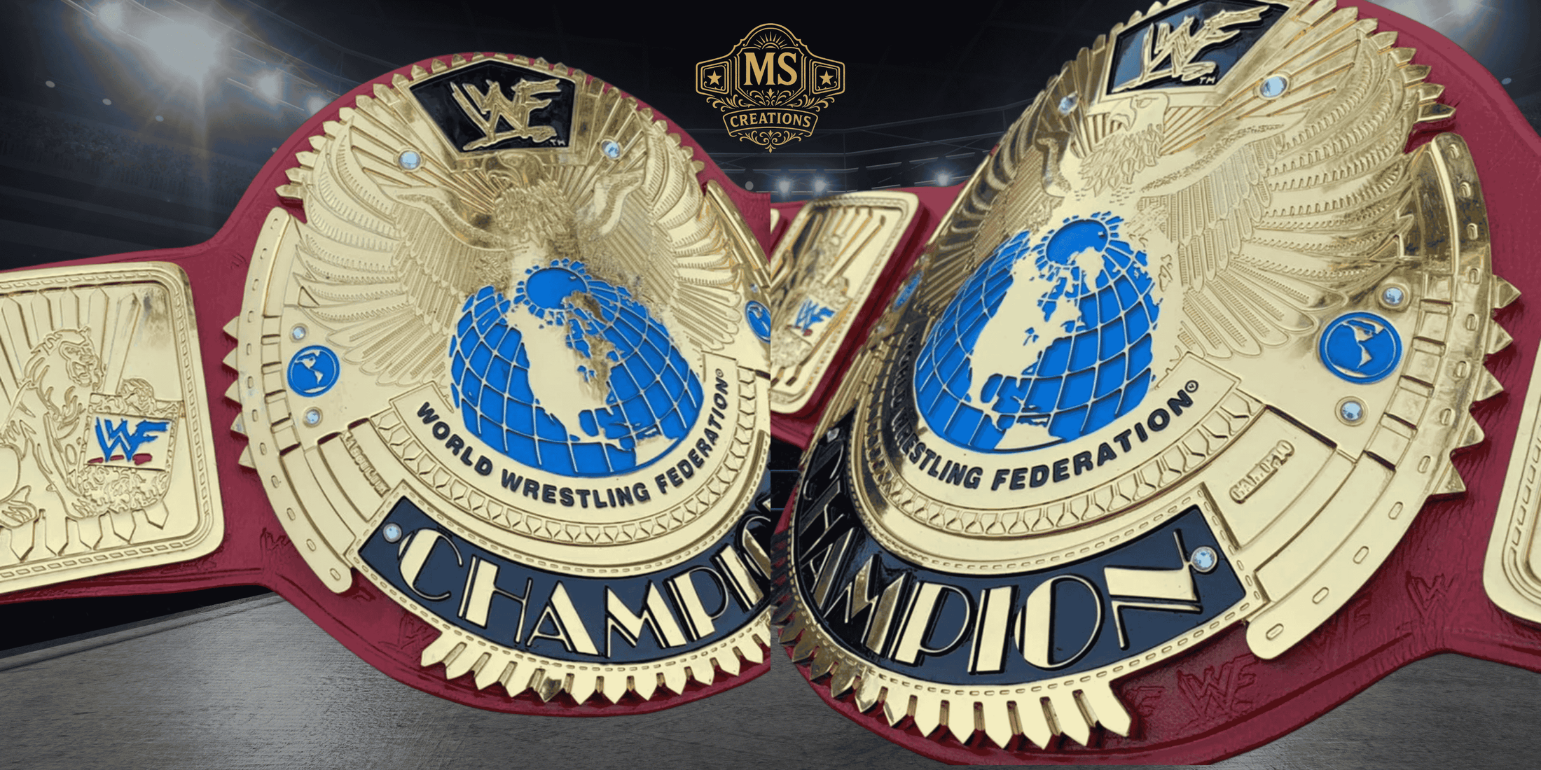wwf winged eagle belt