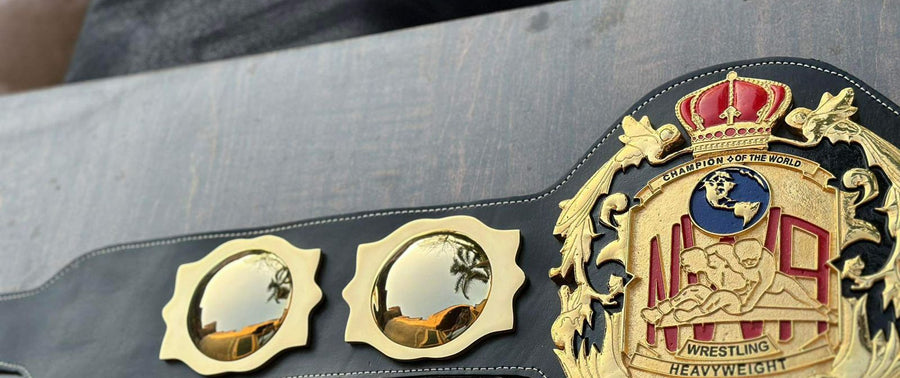 24K Gold Wrestling Belts