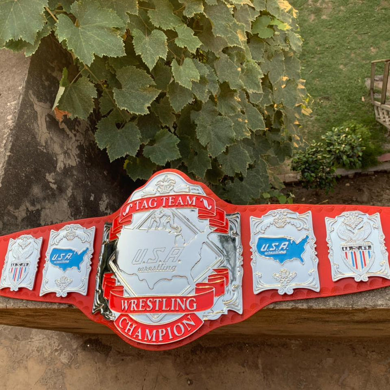 USA TAGTEAM WRESTLING CHAMPIONSHIP BELT
