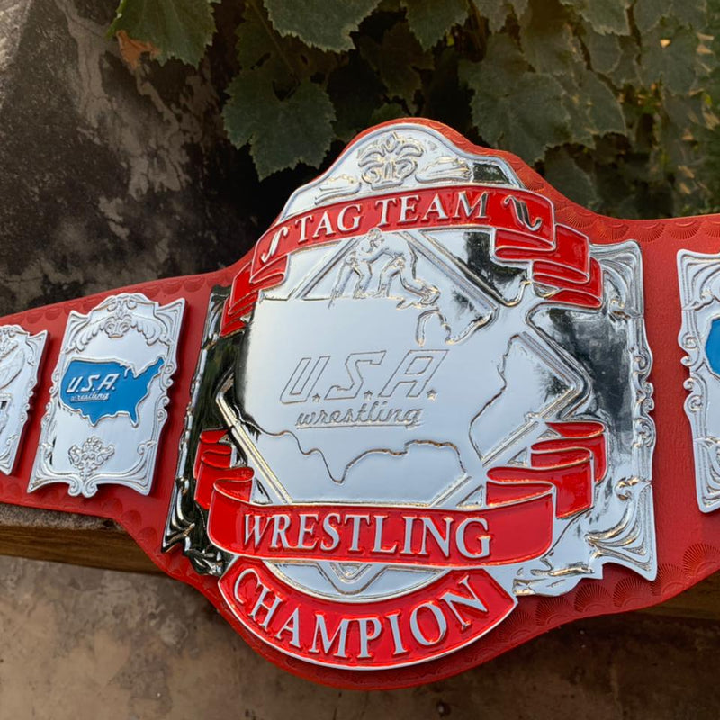 USA TAGTEAM WRESTLING CHAMPIONSHIP BELT