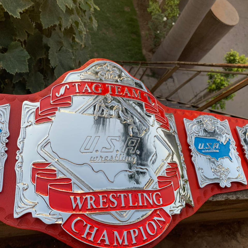 USA TAGTEAM WRESTLING CHAMPIONSHIP BELT