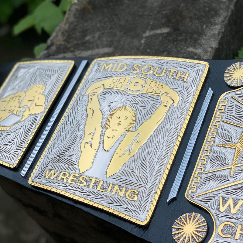 NORTH AMERICAN WRESTLING CHAMPIONSHIP BELT (HAND MADE)