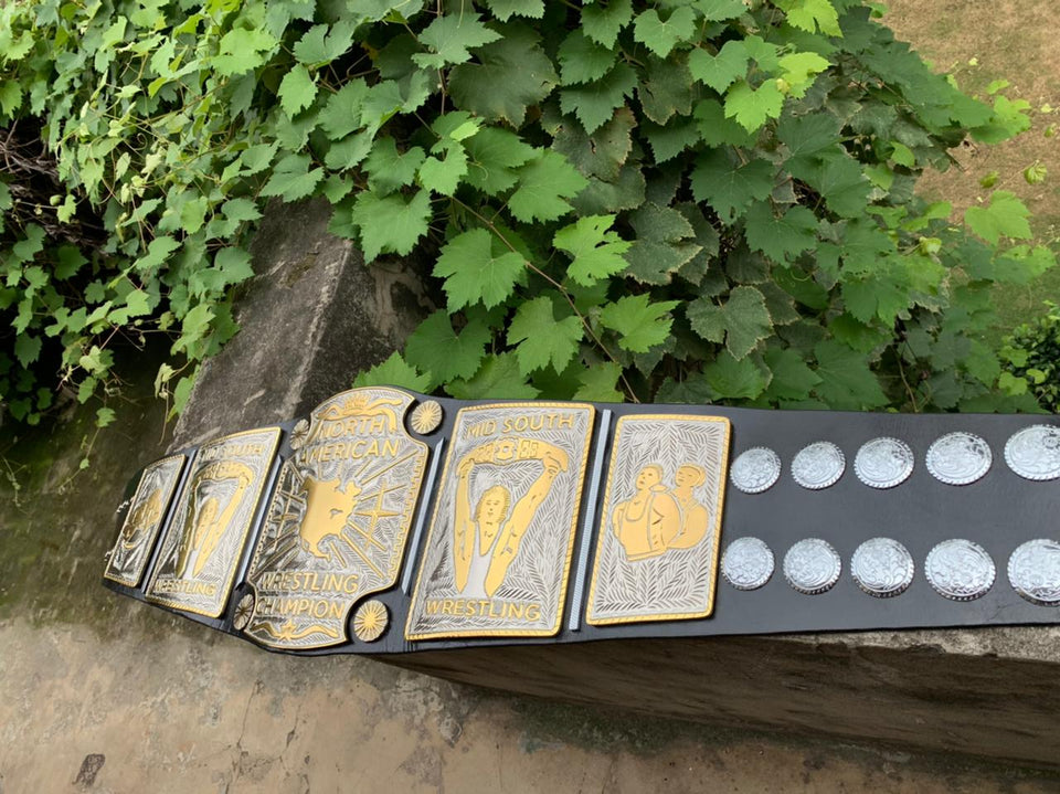 Mid-South North American Championship replica belt, photo 7