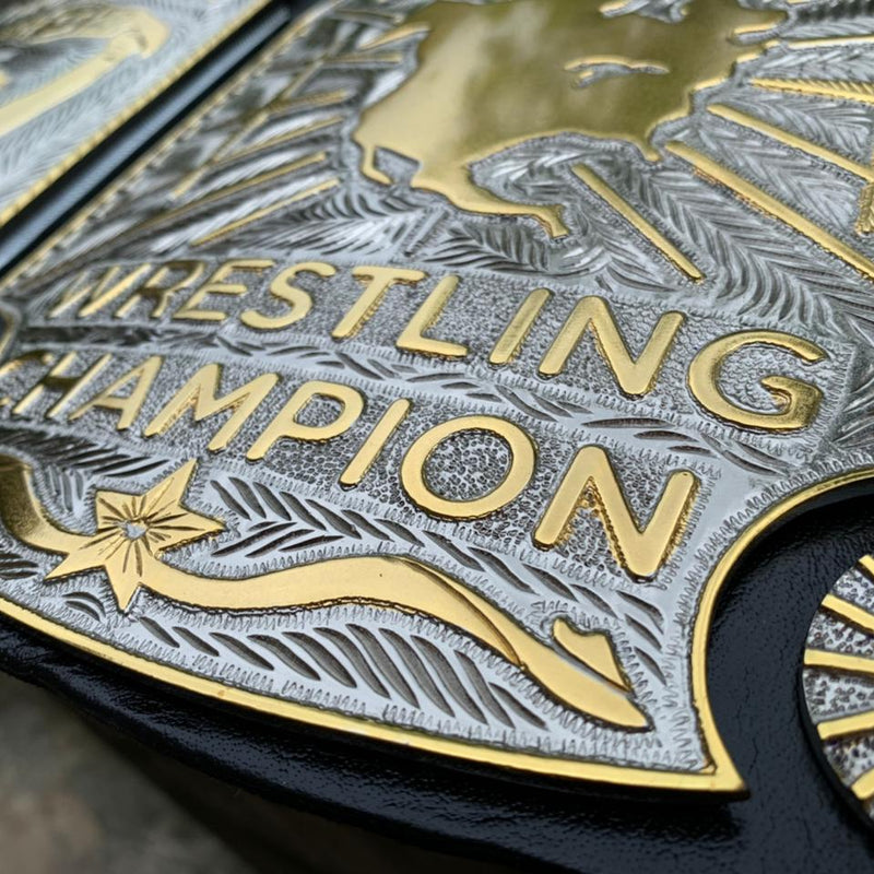NORTH AMERICAN WRESTLING CHAMPIONSHIP BELT (HAND MADE)