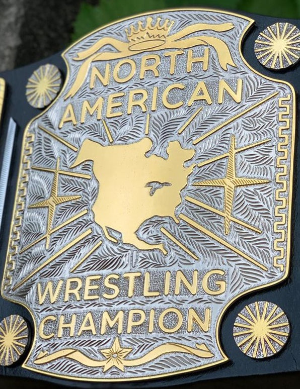 NORTH AMERICAN WRESTLING CHAMPIONSHIP BELT (HAND MADE)