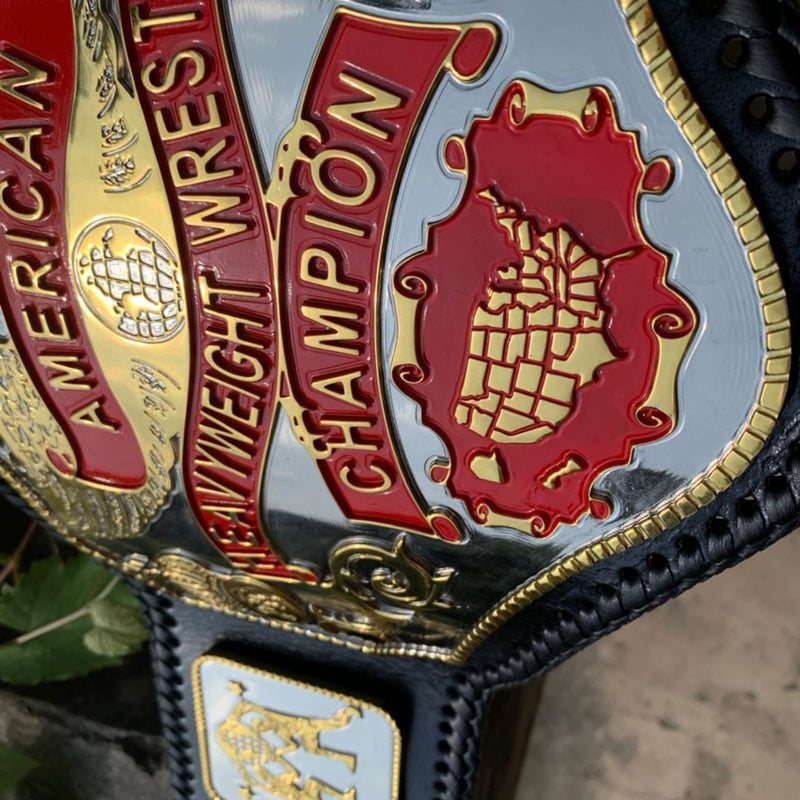 AMERICAN HEAVYWEIGHT WRESTLING CHAMPIONSHIP BELT REPLICA