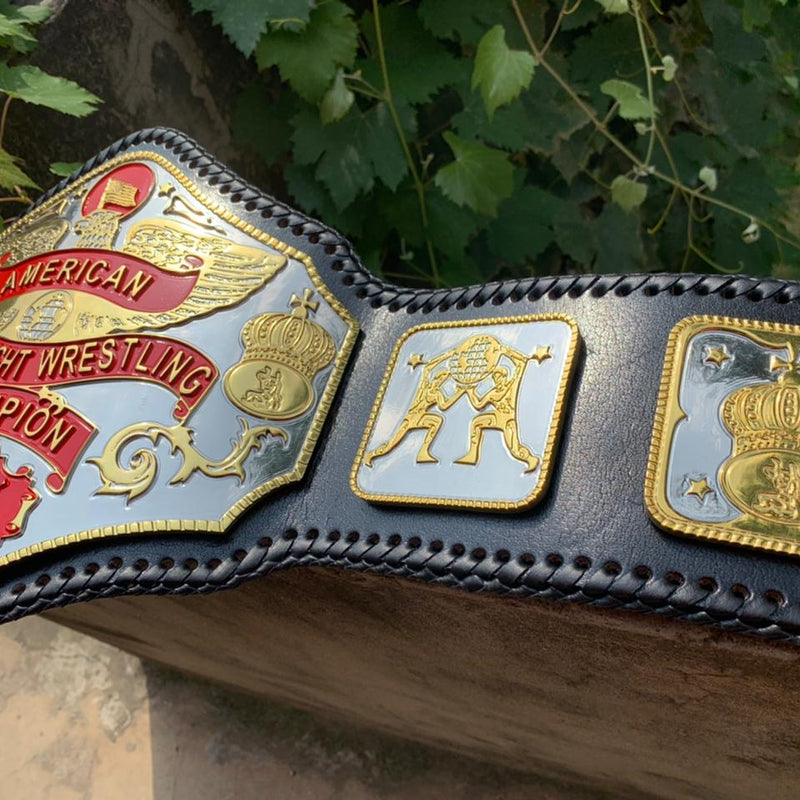 AMERICAN HEAVYWEIGHT WRESTLING CHAMPIONSHIP BELT REPLICA