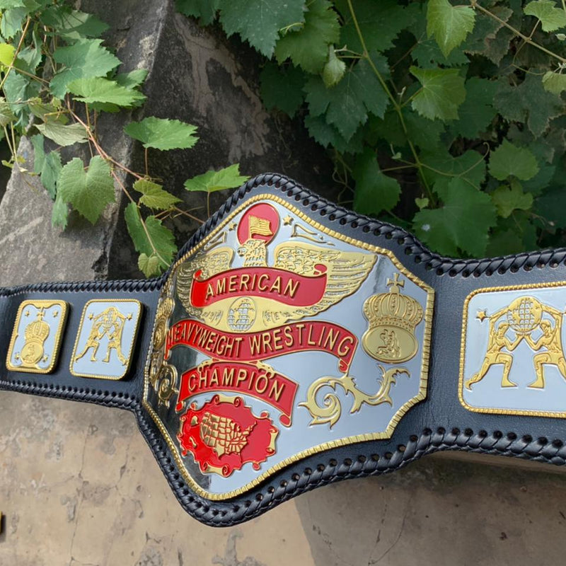 AMERICAN HEAVYWEIGHT WRESTLING CHAMPIONSHIP BELT REPLICA