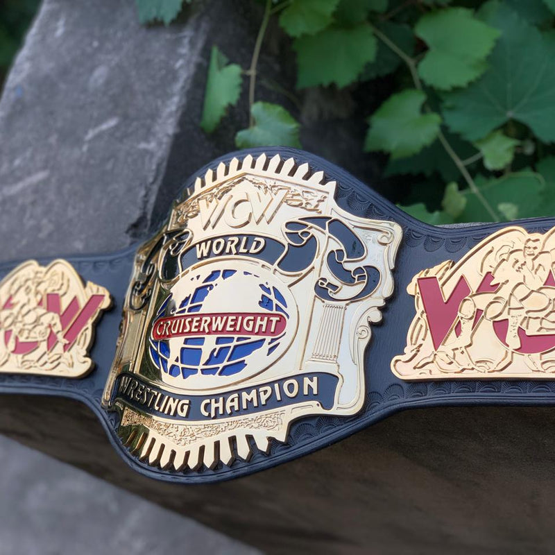 WCW WORLD CRUISERWEIGHT WRESTLING CHAMPIONSHIP BELT REPLICA