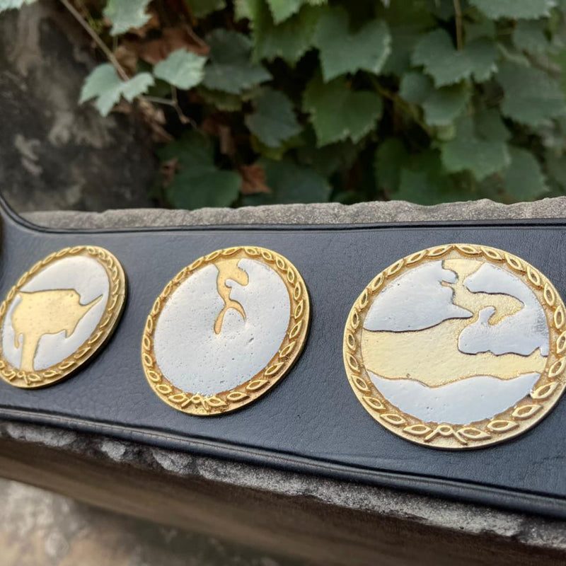 IWGP V1 WRESTLING CHAMPIONSHIP BELT CASTED