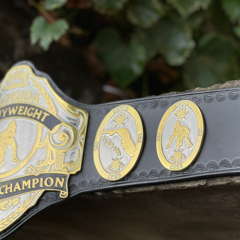 NWA FLORIDA HEAVYWEIGHT WRESTLING CHAMPIONSHIP BELT REPLICA