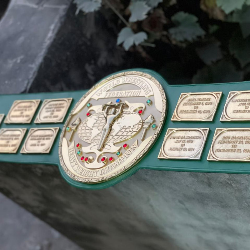 BIG GREEN STAKCED CHAMPIONSHIP BELT REPLICA