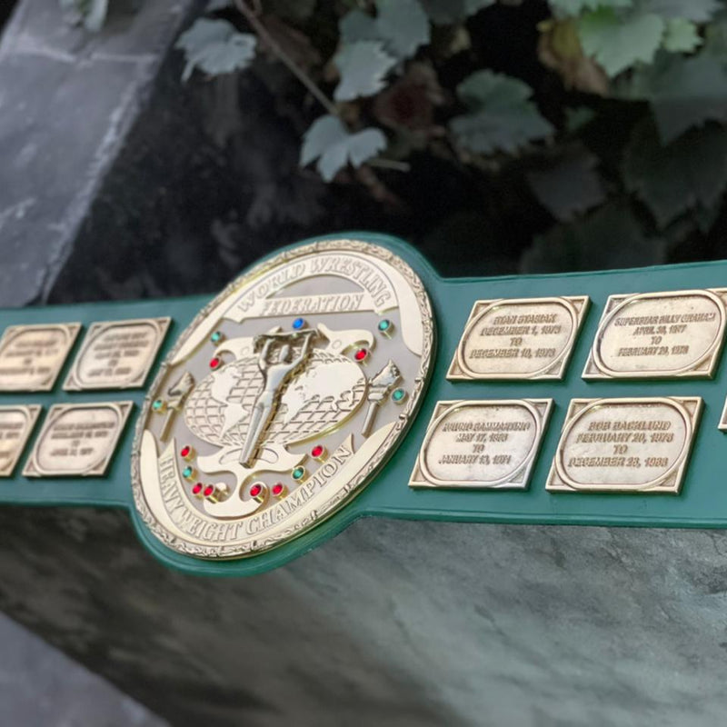 BIG GREEN STAKCED CHAMPIONSHIP BELT REPLICA