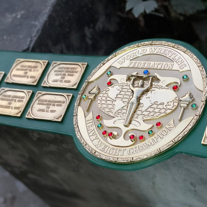 BIG GREEN STAKCED CHAMPIONSHIP BELT REPLICA