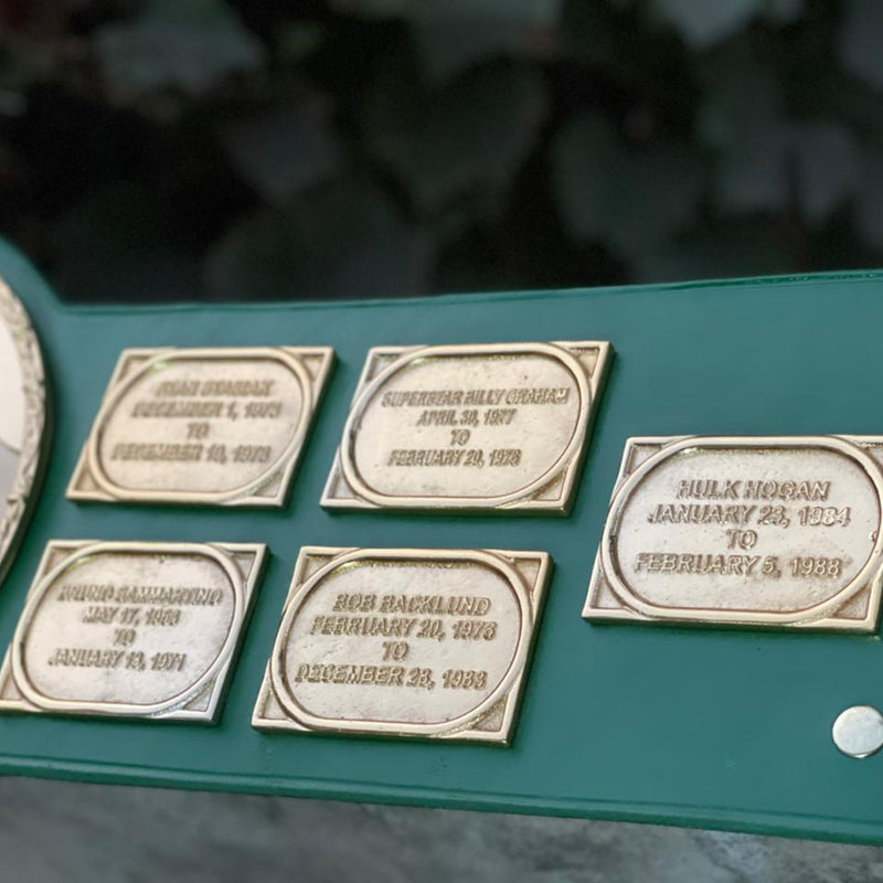BIG GREEN STAKCED CHAMPIONSHIP BELT REPLICA