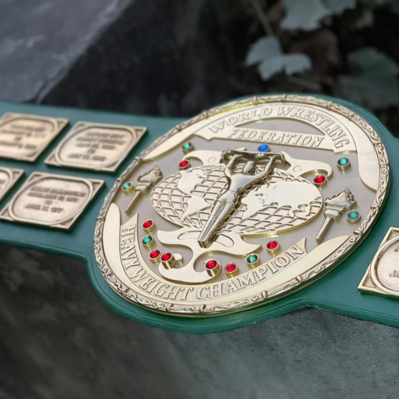 BIG GREEN STAKCED CHAMPIONSHIP BELT REPLICA