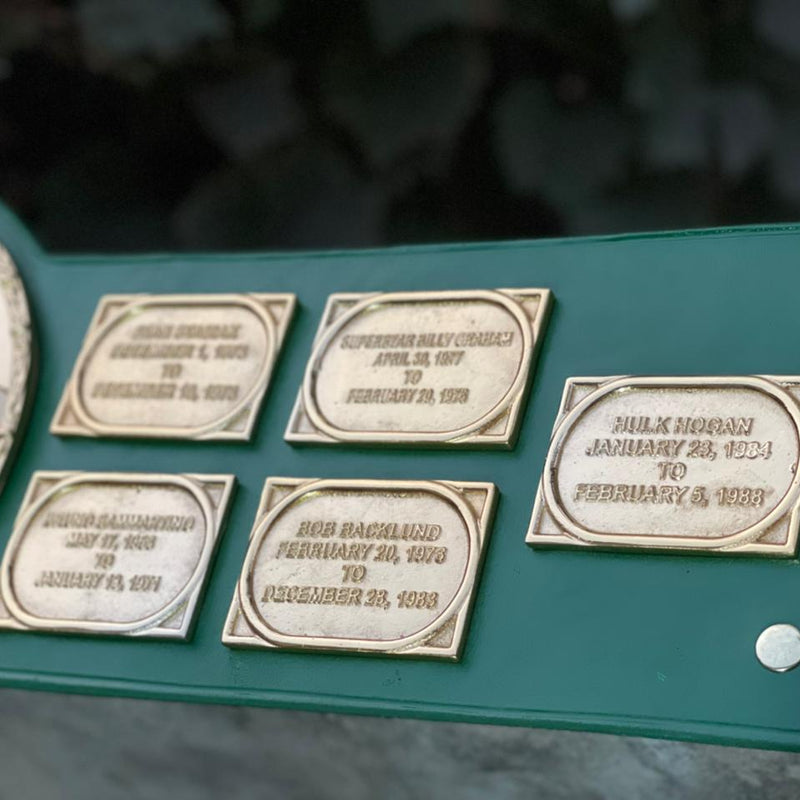 BIG GREEN STAKCED CHAMPIONSHIP BELT REPLICA