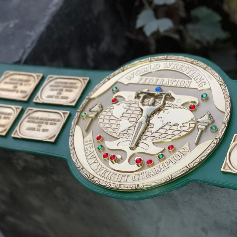 BIG GREEN STAKCED CHAMPIONSHIP BELT REPLICA