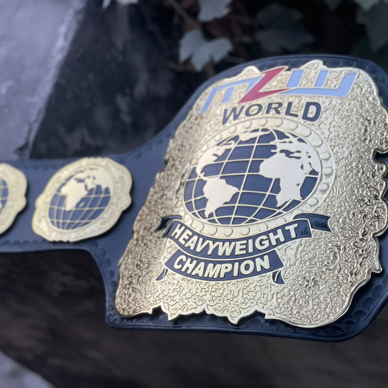 MZW WORLD HEAVYWEIGHT CHAMPIONSHIP REPLICA BELT