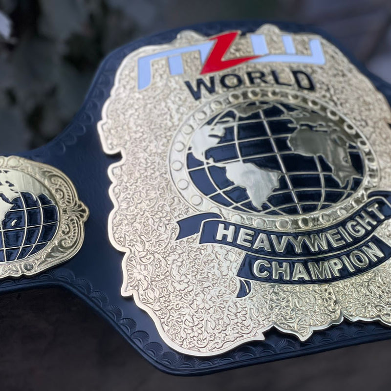 MZW WORLD HEAVYWEIGHT CHAMPIONSHIP REPLICA BELT