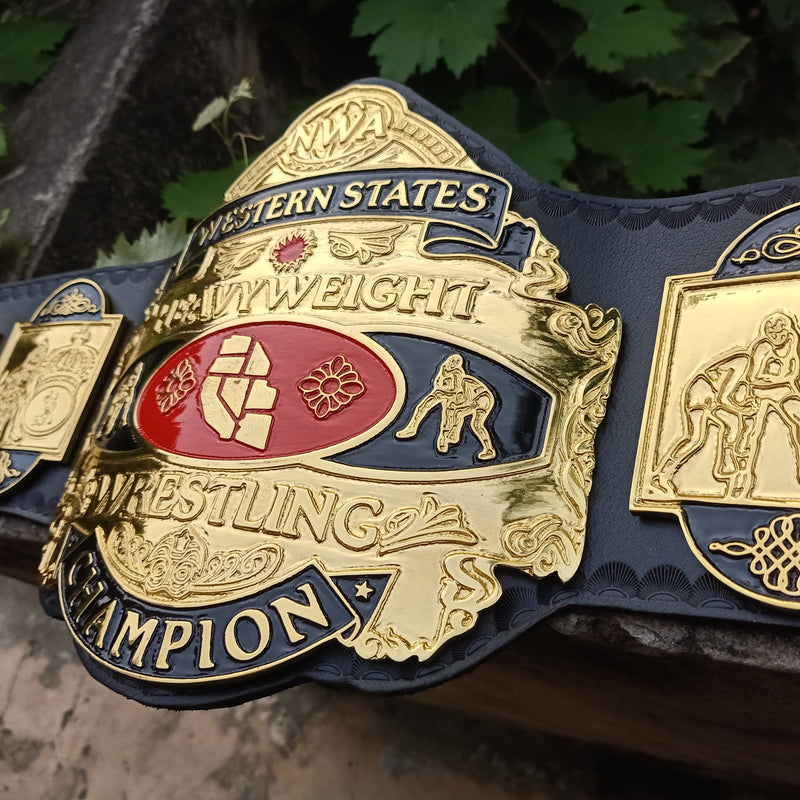 WCW WESTERN STATES WRESTLING CHAMPIONSHIP BELT
