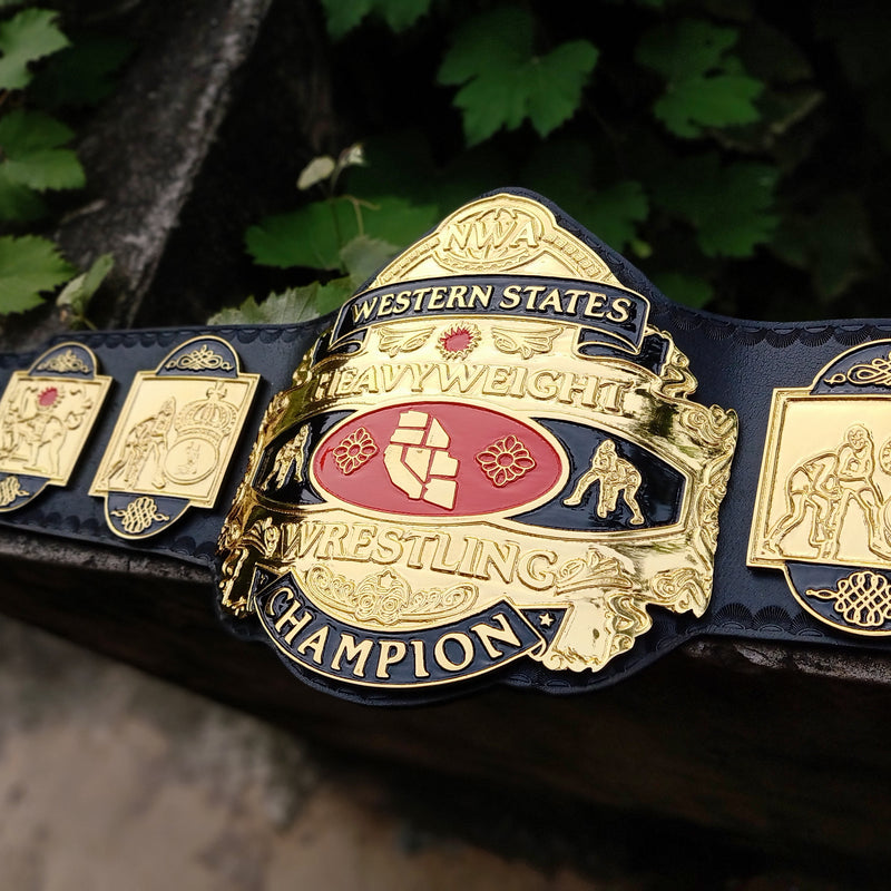 WCW WESTERN STATES WRESTLING CHAMPIONSHIP BELT