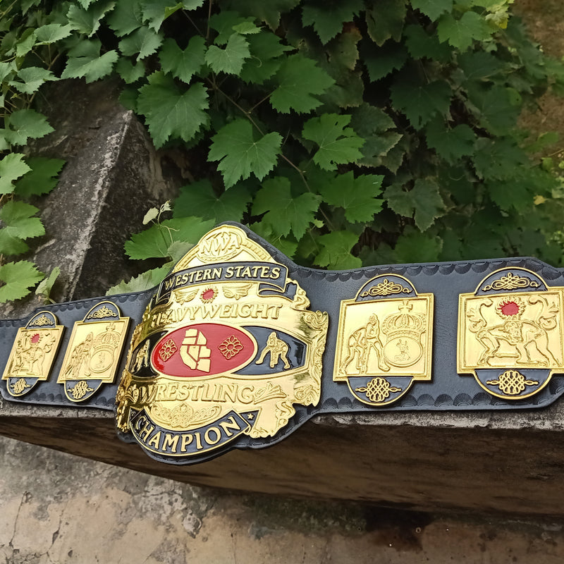 WCW WESTERN STATES WRESTLING CHAMPIONSHIP BELT