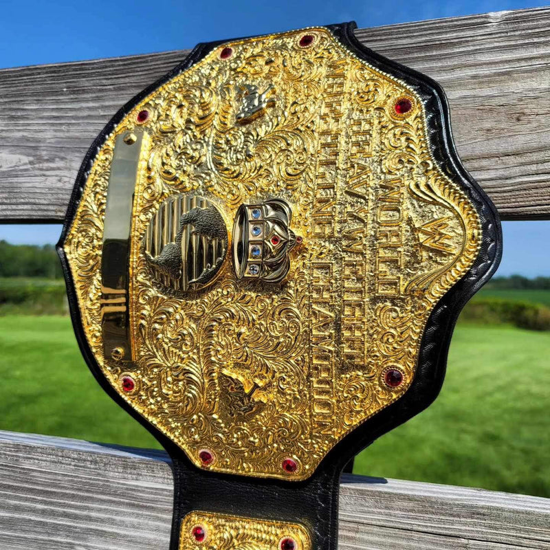 BIG GOLD CASTED CHAMPIONSHIP BELT