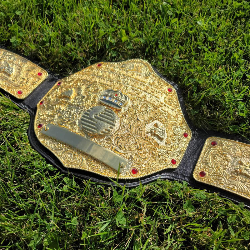 BIG GOLD CASTED CHAMPIONSHIP BELT