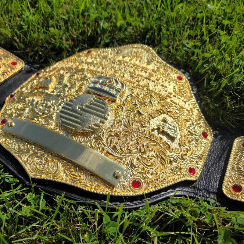 BIG GOLD CASTED CHAMPIONSHIP BELT