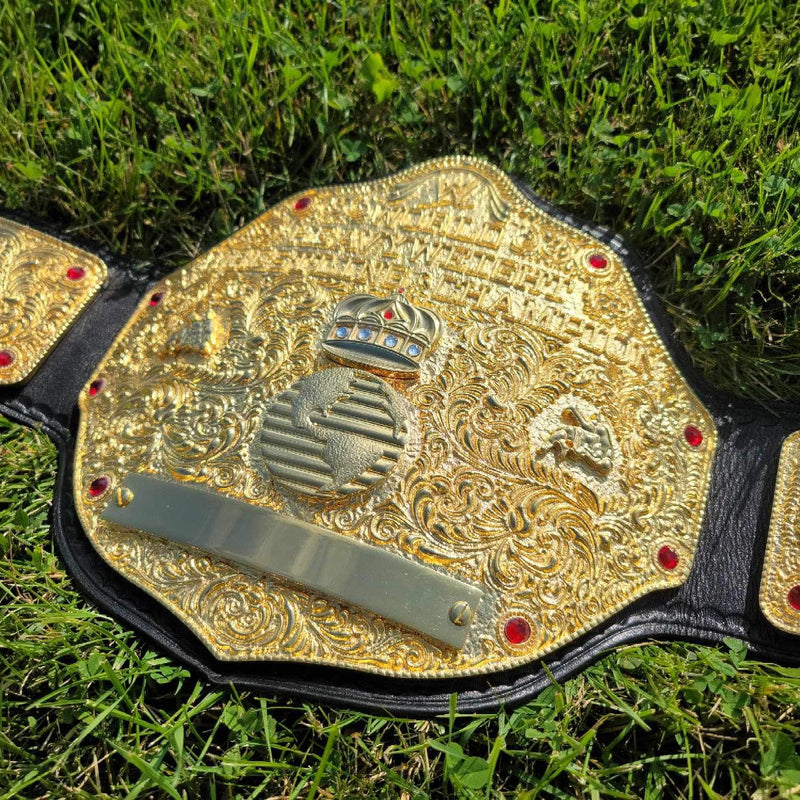 BIG GOLD CASTED CHAMPIONSHIP BELT