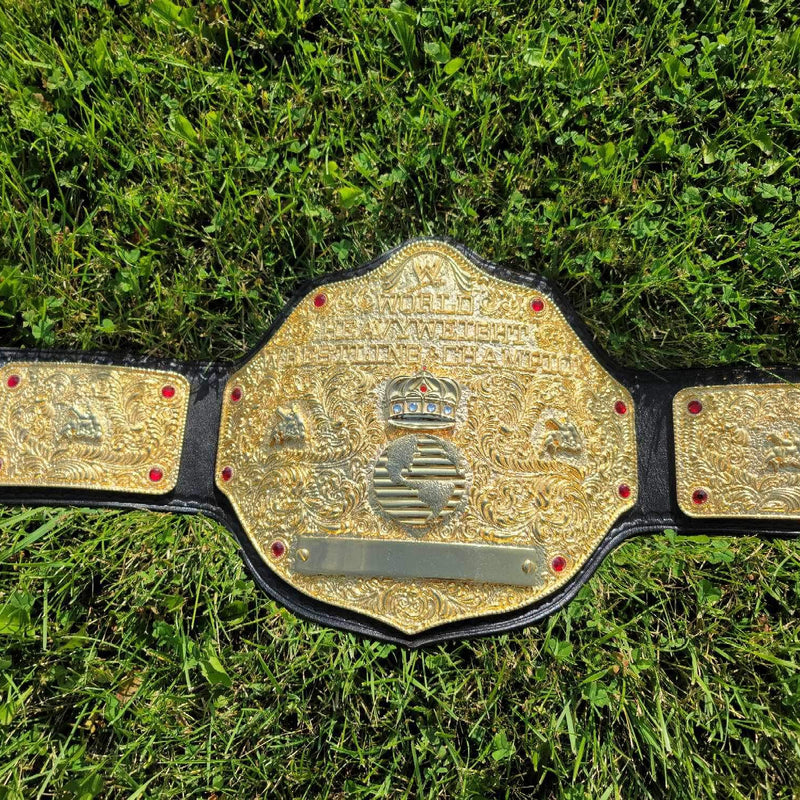 BIG GOLD CASTED CHAMPIONSHIP BELT