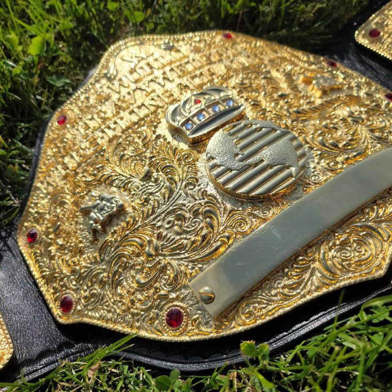 BIG GOLD CASTED CHAMPIONSHIP BELT