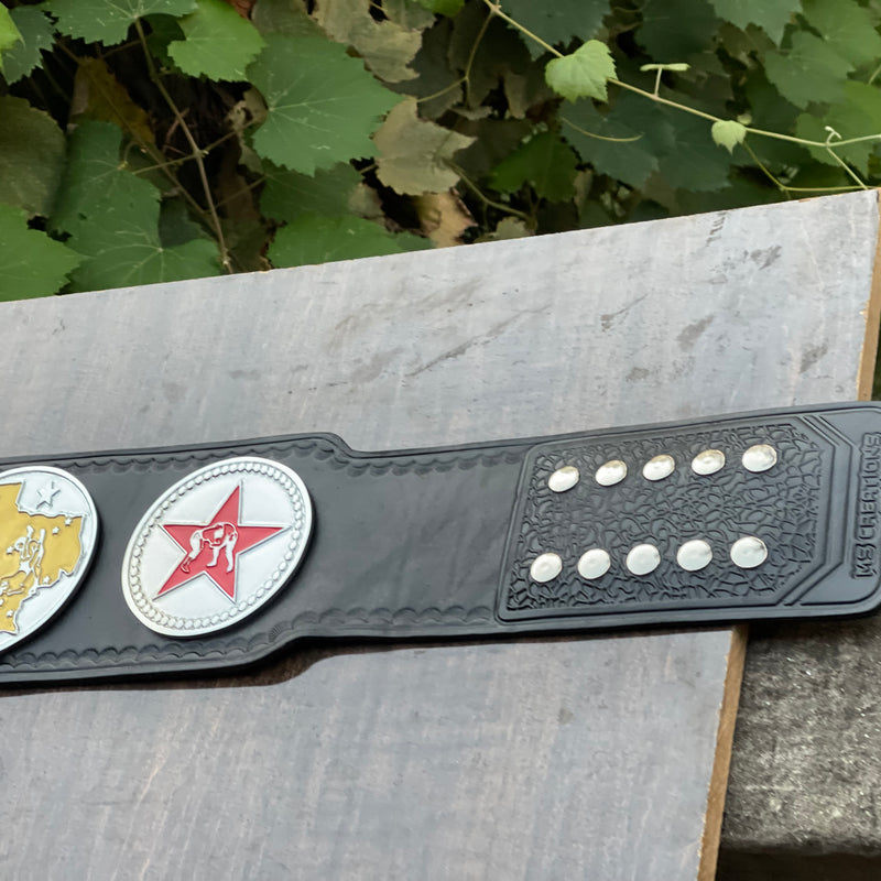 TEXAS HEAVYWEIGHT WRESTLING CHAMPIONSHIP BELT