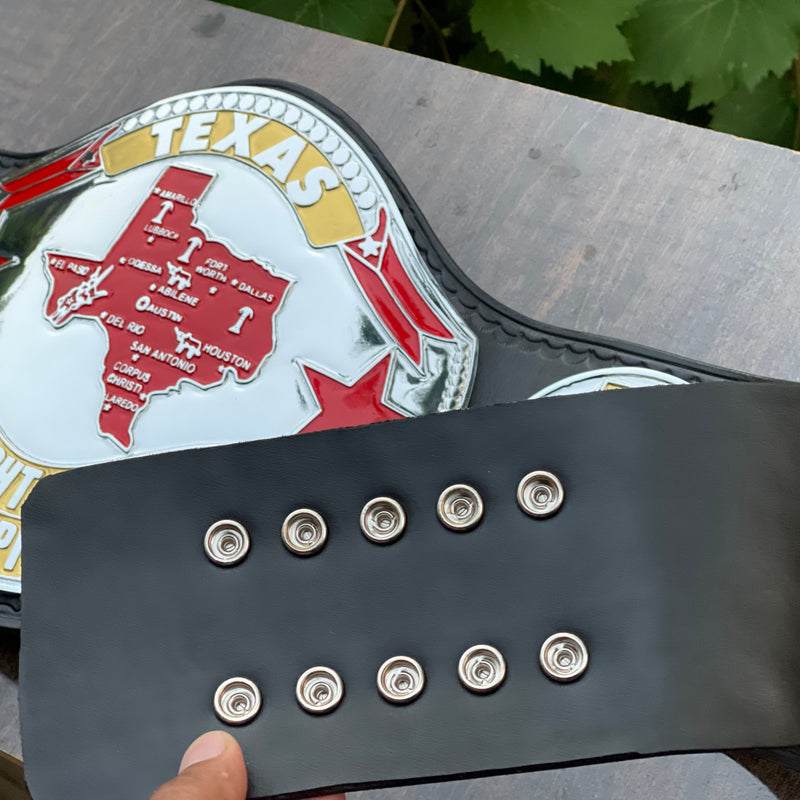 TEXAS HEAVYWEIGHT WRESTLING CHAMPIONSHIP BELT