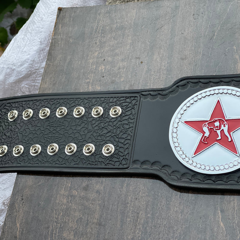 TEXAS HEAVYWEIGHT WRESTLING CHAMPIONSHIP BELT