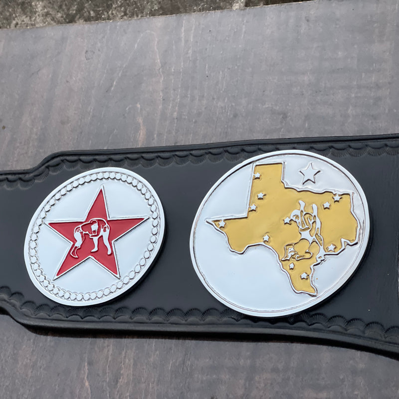 TEXAS HEAVYWEIGHT WRESTLING CHAMPIONSHIP BELT