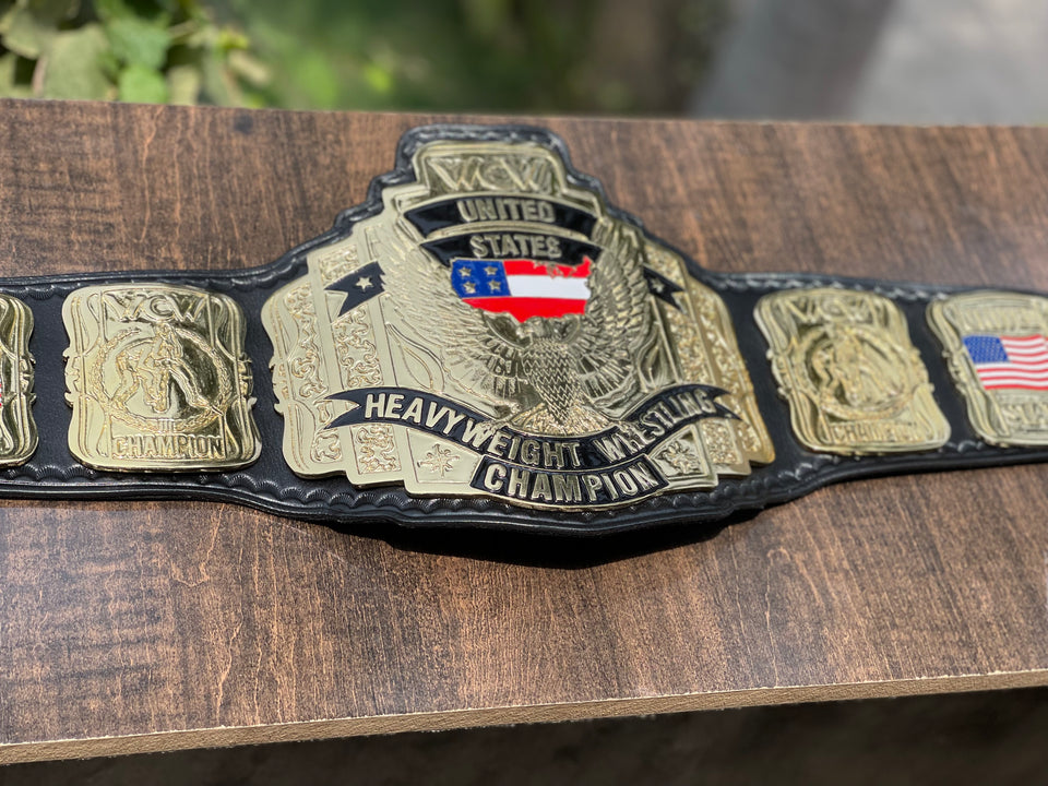 WCW US Heavyweight Championship replica belt, photo 7