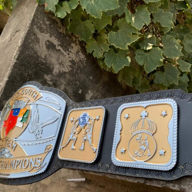 MID-SOUTH TAGTEAM WRESTLING CHAMPIONSHIP REPLICA BELT
