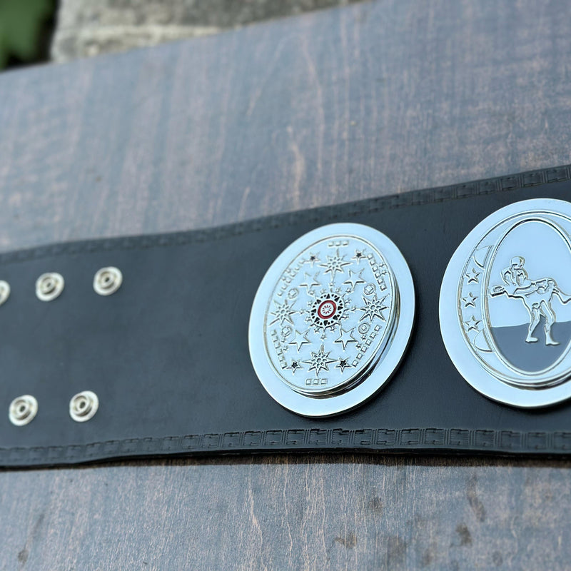 CENTRAL STATES HEAVYWEIGHT WRESTLING CHAMPIONSHIP BELT