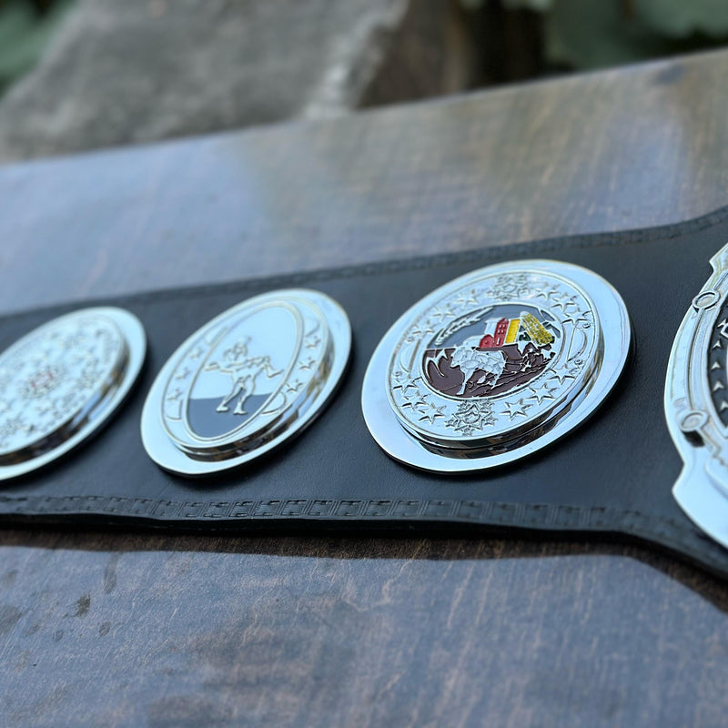 CENTRAL STATES HEAVYWEIGHT WRESTLING CHAMPIONSHIP BELT