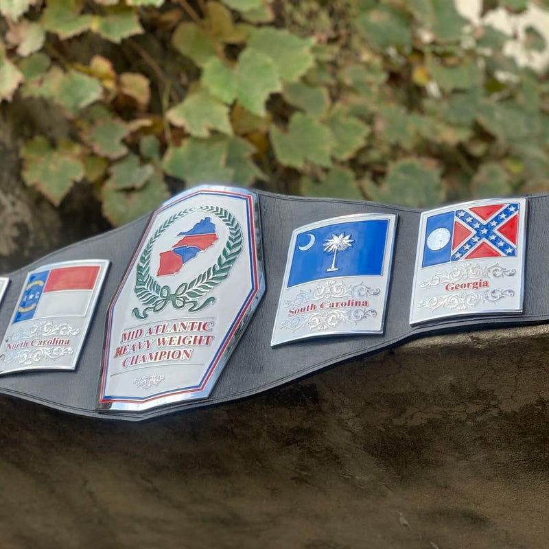 MID-ATLANTIC HEAVYWEIGHT CHAMPIONSHIP REPLICA BELT
